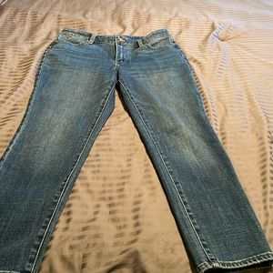 Petite ankle length jeans